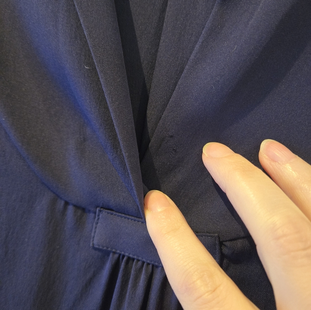 Theory Blue Blouse Size Small - Picture 6 of 8